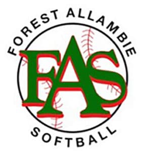 Forest Allambie Softball Club logo