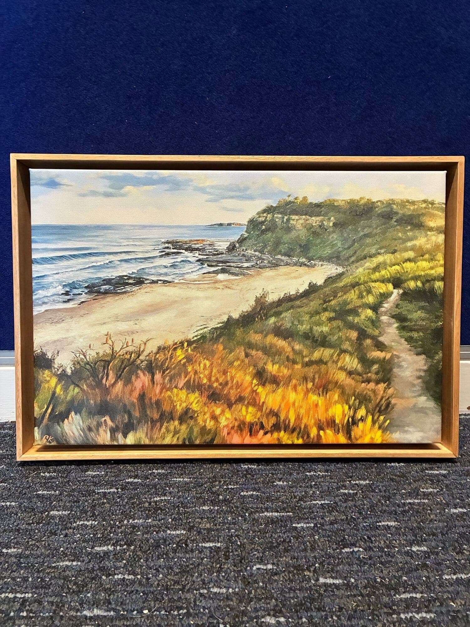 Genevieve Karlein Limited Edition Canvas Print, With Painted Detail